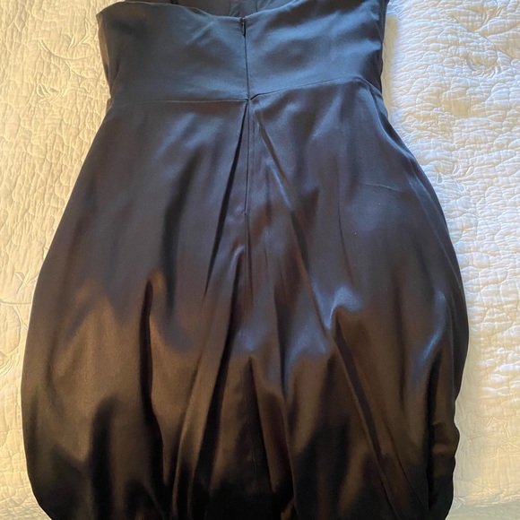 Wayne Cooper black silk dress, size 2 - Picture 3 of 4